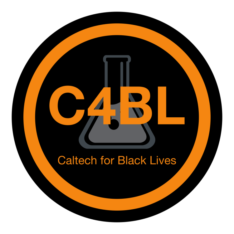 Caltech for Black Lives logo